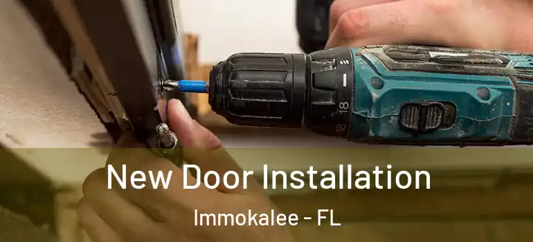  New Door Installation Immokalee - FL